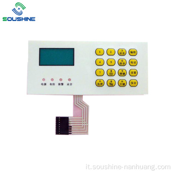 Finestre con interruttore a membrana a 4 LED a 16 pulsanti